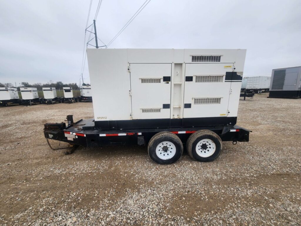 Towable Multiquip DCA220SSJU4F diesel genset engineered for industrial jobsite performance