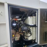 Commercial-grade Multiquip DCA220SSJU4F trailer generator offering reliable diesel power