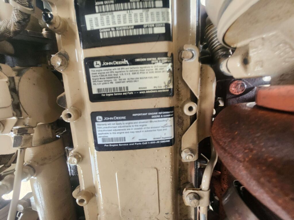 Multiquip DCA220SSJU4F heavy-duty trailer generator for large jobsite applications