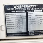 High-performance Multiquip DCA220SSJU4F tow-behind generator supporting commercial workloads