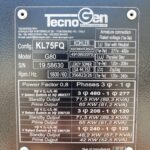 Tecnogen G80 Mega Silent trailer-mounted diesel generator for sale ensuring dependable mobile power supply