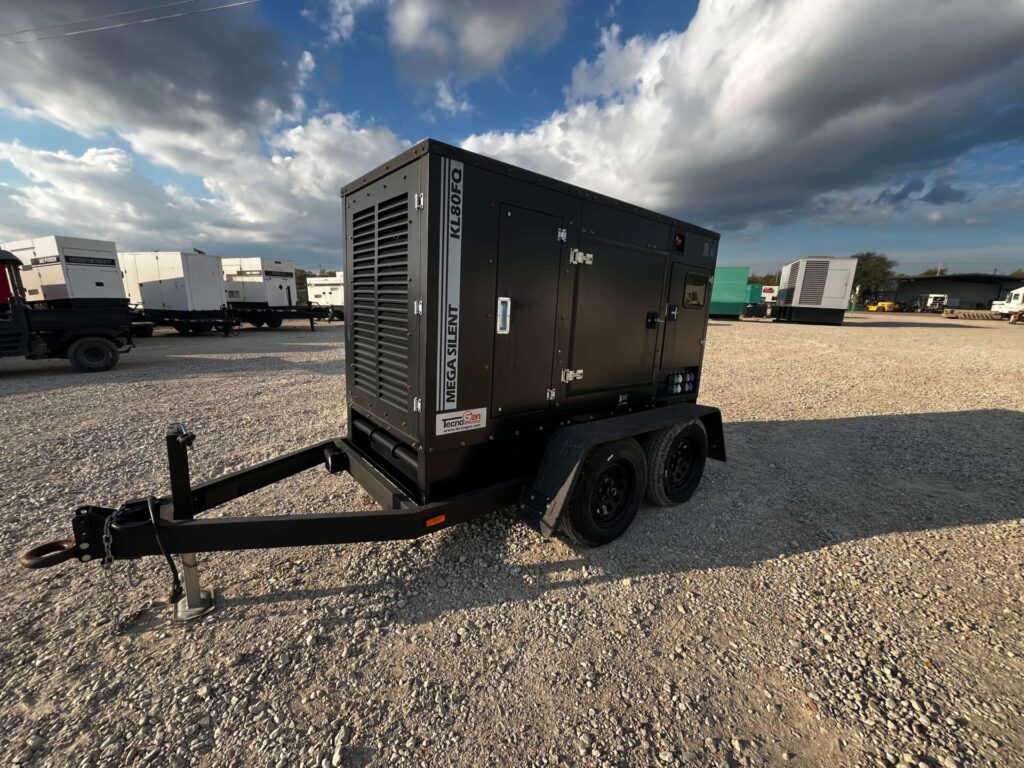 Tecnogen G80 Mega Silent diesel generator for sale delivering efficient mobile energy for professional use
