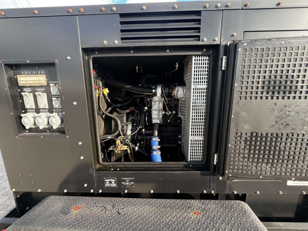 Tecnogen G80 Mega Silent trailer-mounted generator for sale ideal for commercial rental and temporary use
