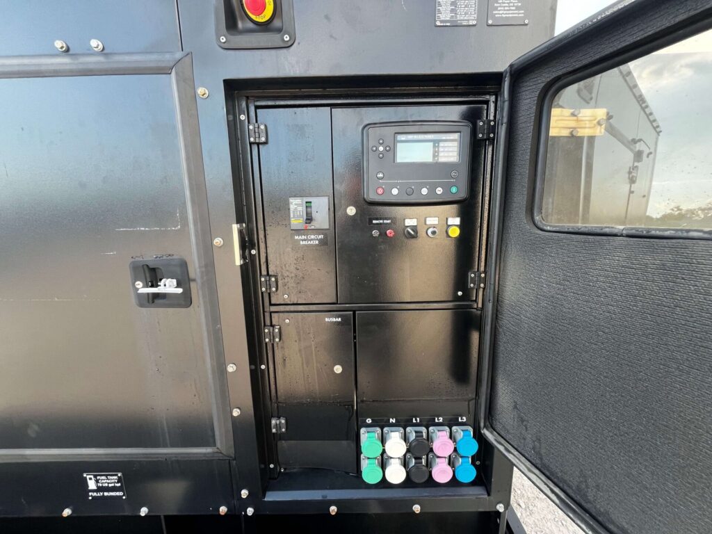 Tecnogen G80 Mega Silent industrial trailer-mounted generator for sale optimized for event and construction use