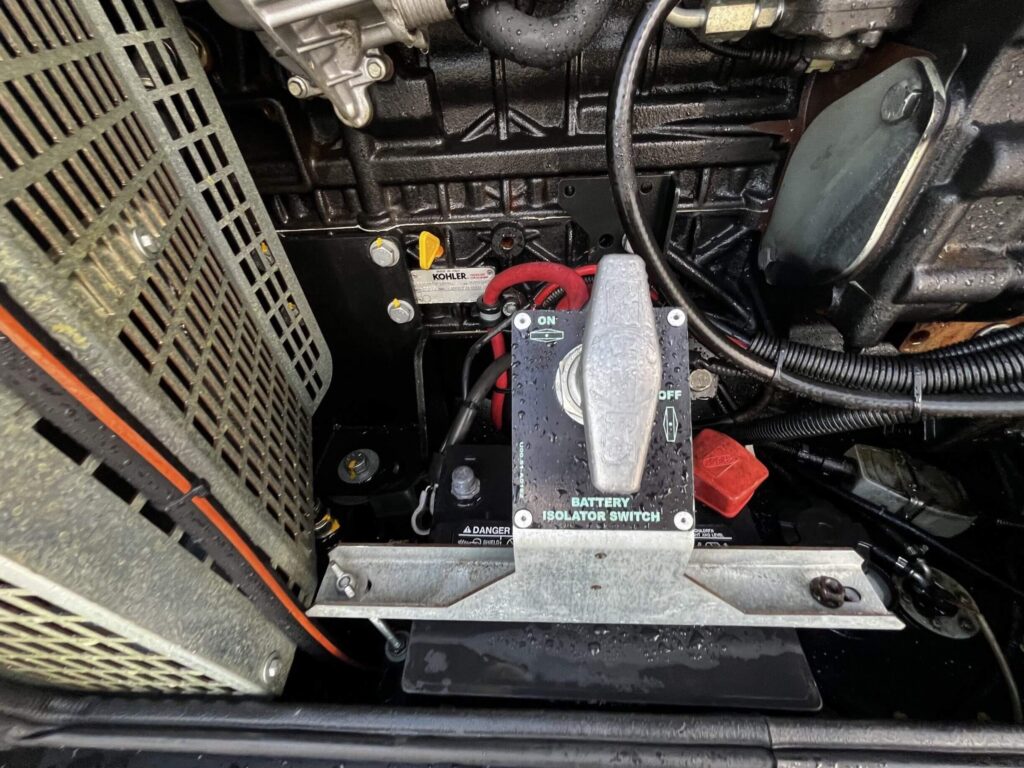 Tecnogen G80 Mega Silent diesel generator for sale built for dependable performance in field environments