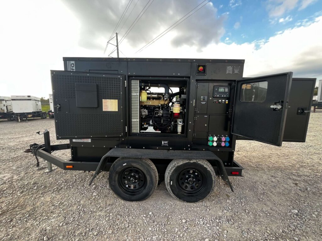 Tecnogen G80 Mega Silent industrial diesel generator for sale supporting critical site power needs