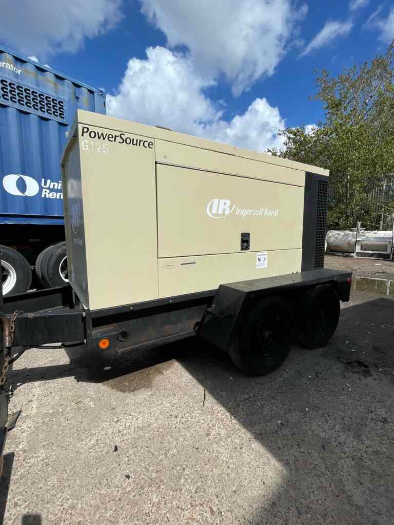 Doosan / Ingersoll Rand G125 Trailer Mounted Diesel Generator