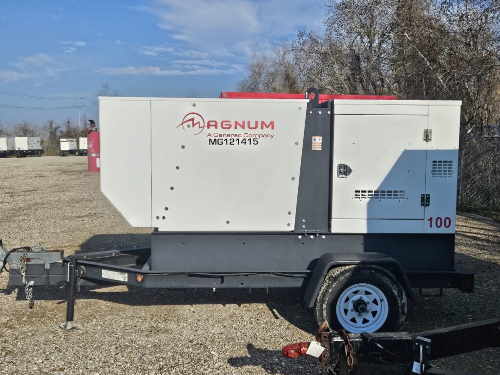 Diesel Generator: Magnum Mmg100D Trailer Mounted