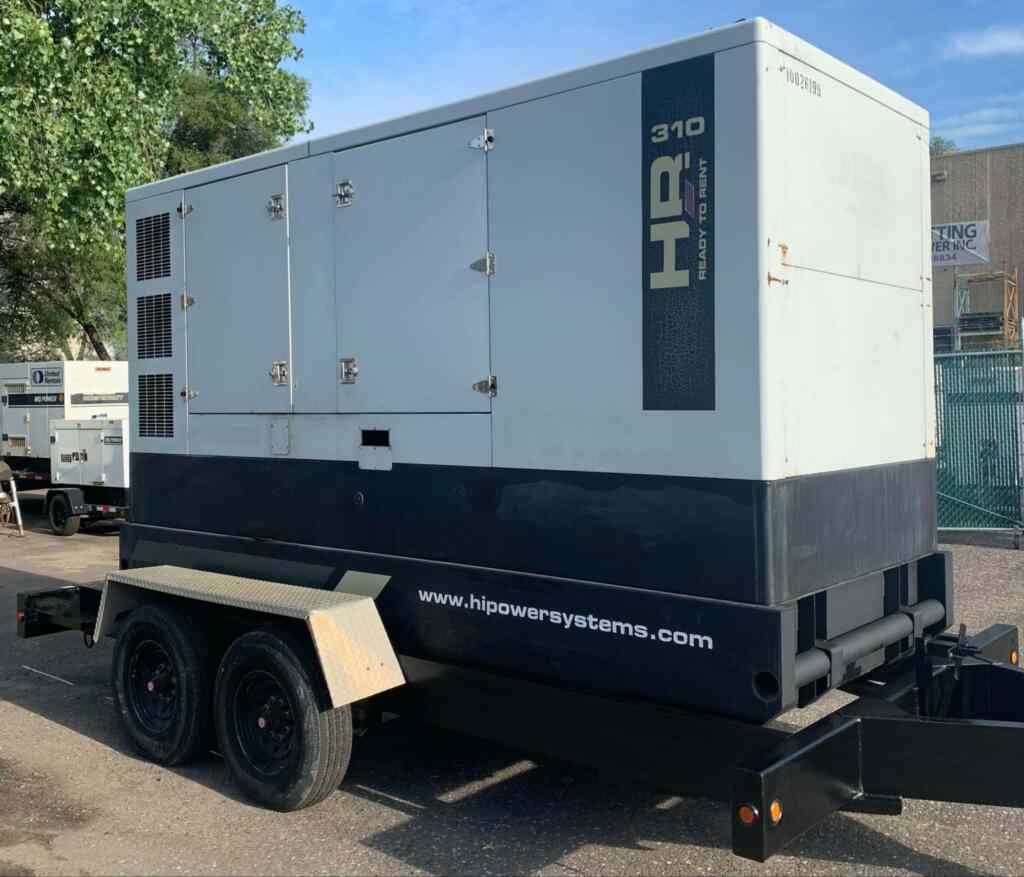 HiPower HJW275T6 Trailer Mounted Diesel Generator - Tier 3