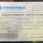 HiPower HJW275T6 Trailer Mounted Diesel Generator - Tier 3