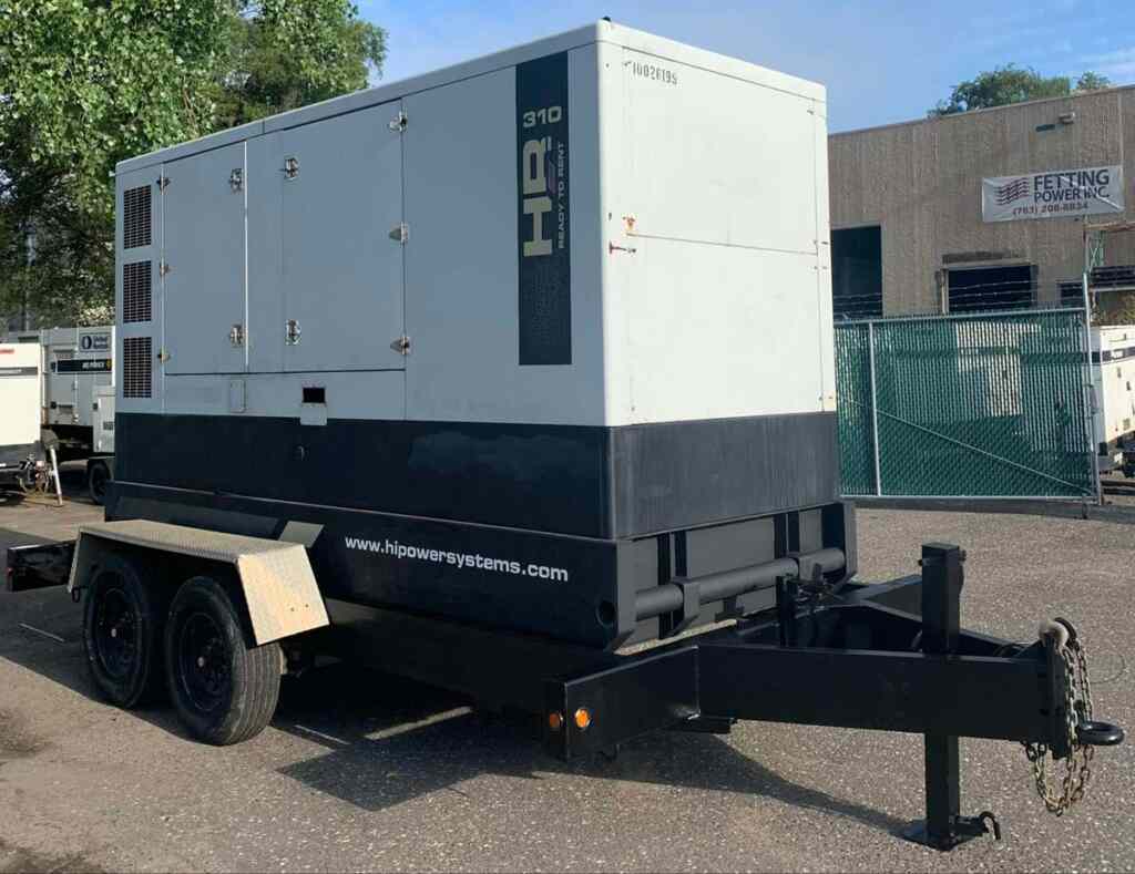 HiPower HJW275T6 Trailer Mounted Diesel Generator - Tier 3