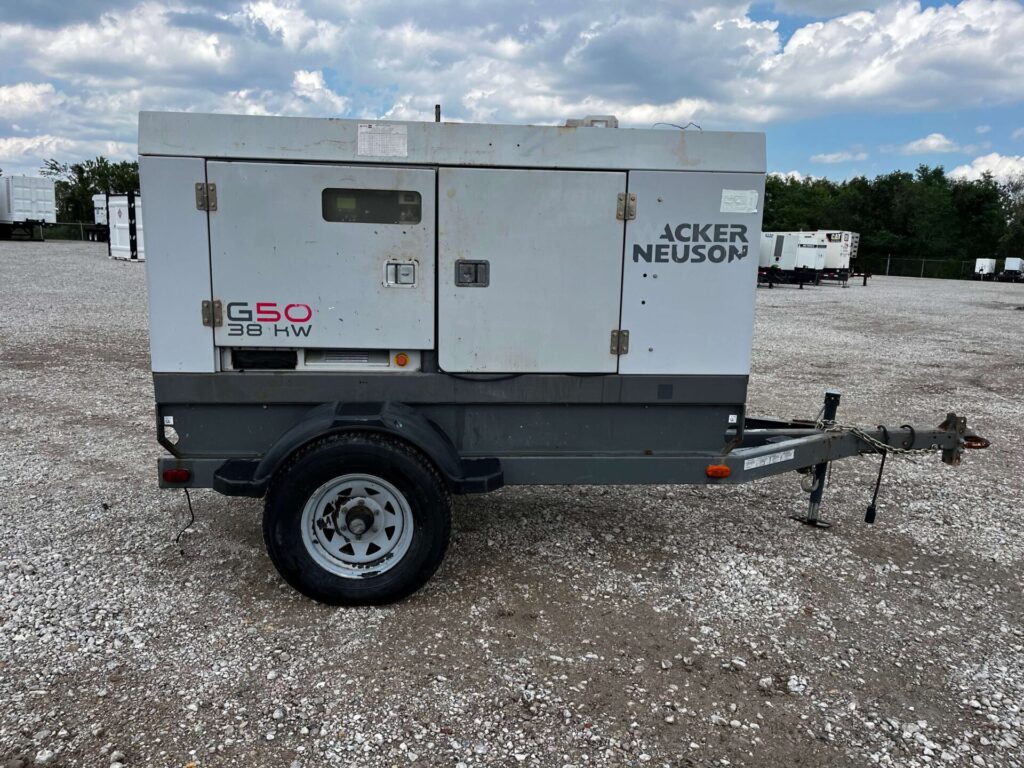 Wacker Neuson G50 Trailer Mounted Diesel Generator- Tier 3