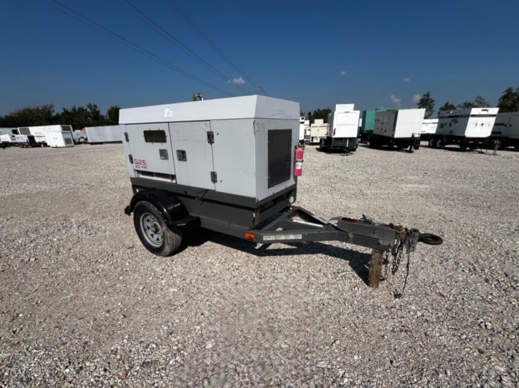 Trailer Mounted Diesel Generator (Wacker Neuson G25)