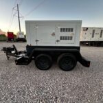 Onsite photo of Hipower HRYW50T6 Trailer Mounted Diesel Generator - Tier 3 mounted on trailer for critical standby coverage