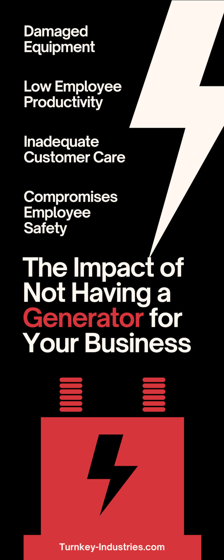 The Impact of Not Having a Generator for Your Business

