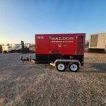 Tow-behind Baldor TS175T diesel genset optimized for large jobsite applications