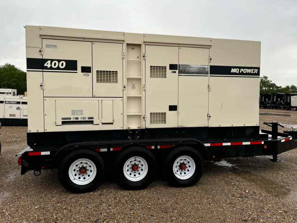 Diesel Generator: Multiquip Dca400Ssi4I Trailer Mounted
