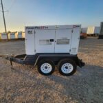 Durable Airman SDG65S mobile diesel genset supporting field and emergency use