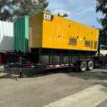 Caterpillar C15 Trailer Mounted Diesel Generator. -Tier 3