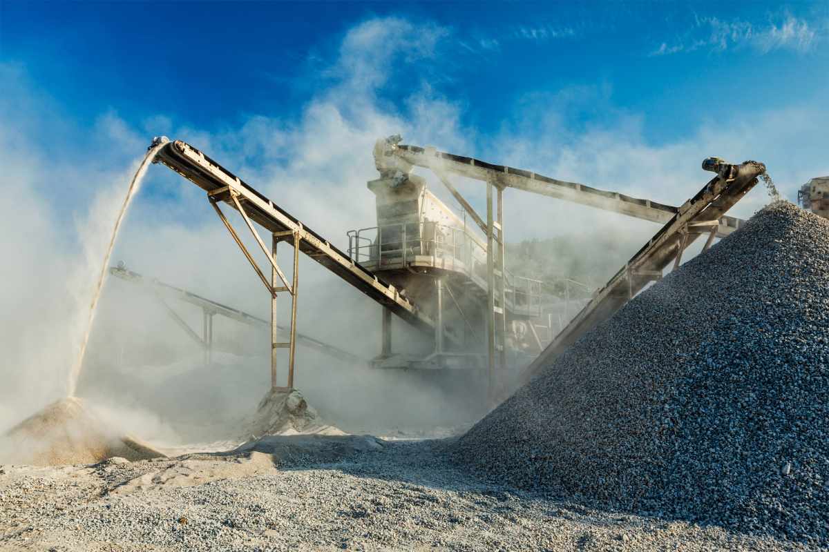 diesel generators for the rock crushing industry