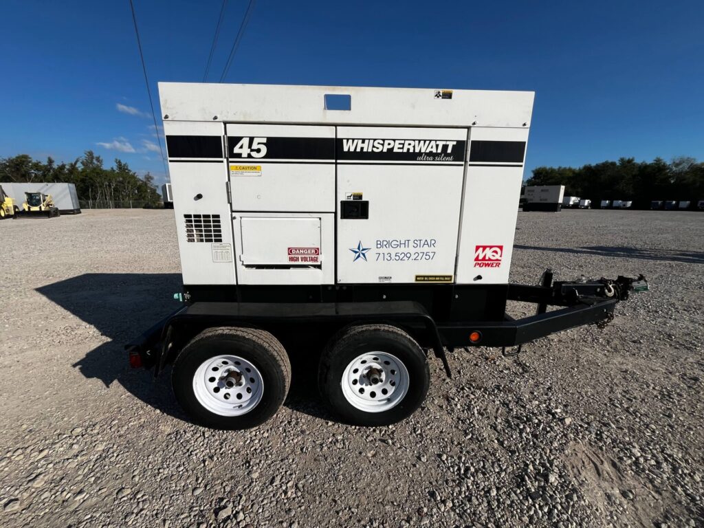 Multiquip DCA45USI2 Trailer Mounted Diesel Generator - Tier 3 3 Multiquip Dca45Usi2 Industrial Generator For Sale Suitable For Construction And Temporary Site Power