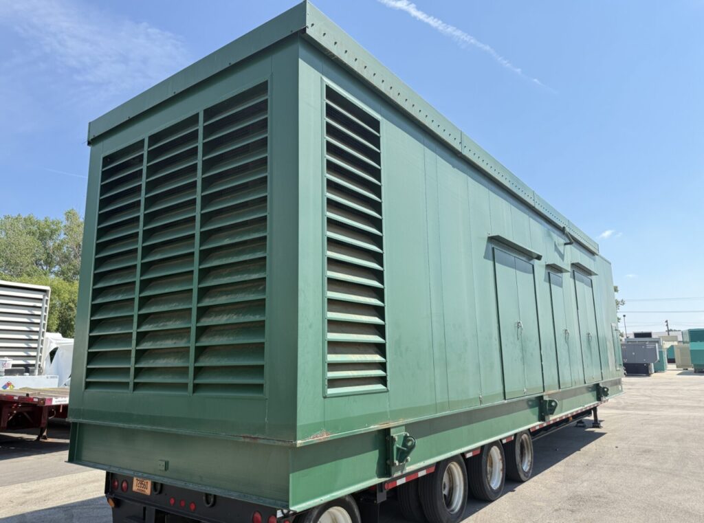 Caterpillar 3512C Trailer Mounted Diesel Generator - Tier 2