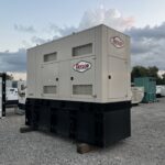 Outdoor shot of Taylor TD250 Standby Diesel Generator diesel unit for mobile jobsite power