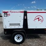 Onsite photo of Magnum MMG55FH Trailer Mounted Diesel Generator - Tier 3 mounted on trailer for critical standby coverage