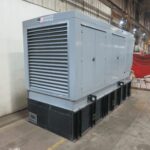 Close-up of MTU DS600 Standby Diesel Generator - Tier 2 with Tier 2 emissions compliance for commercial and industrial power needs