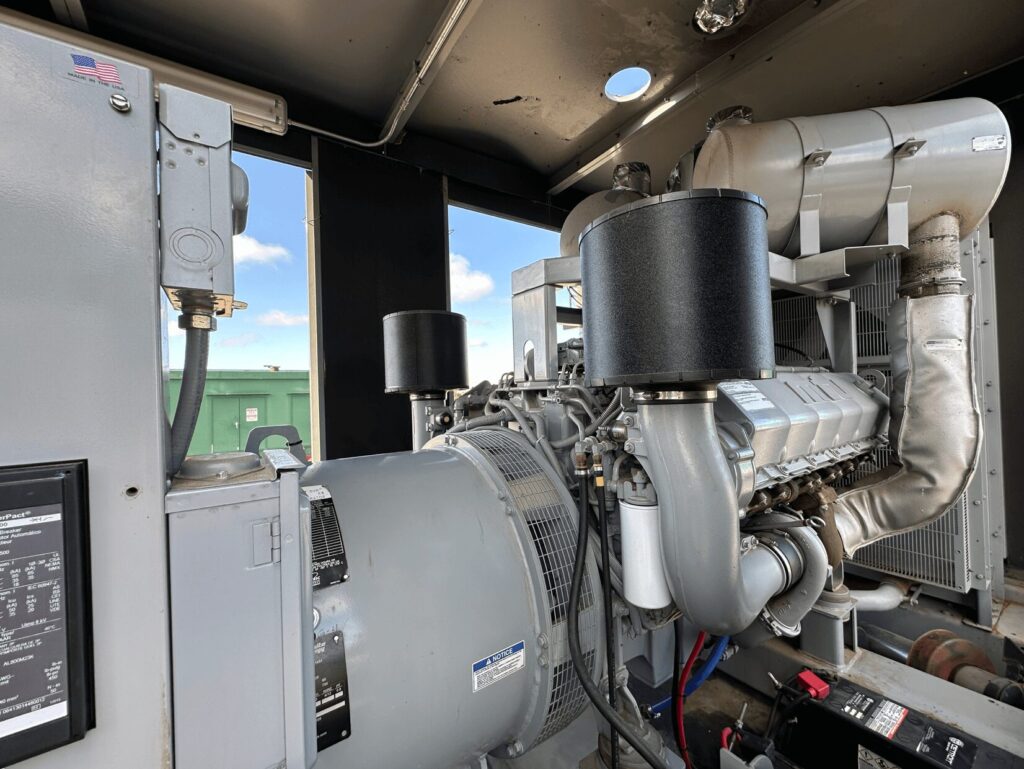 Containerized unit — MTU DS600 Standby Diesel Generator - Tier 2 with Tier 2 emissions compliance for data center resilience