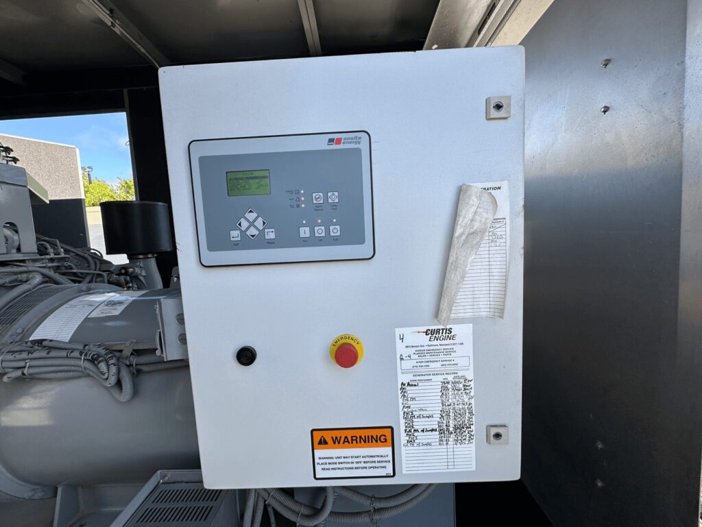 Studio shot of MTU DS600 Standby Diesel Generator - Tier 2 with Tier 2 emissions compliance for continuous reliable power