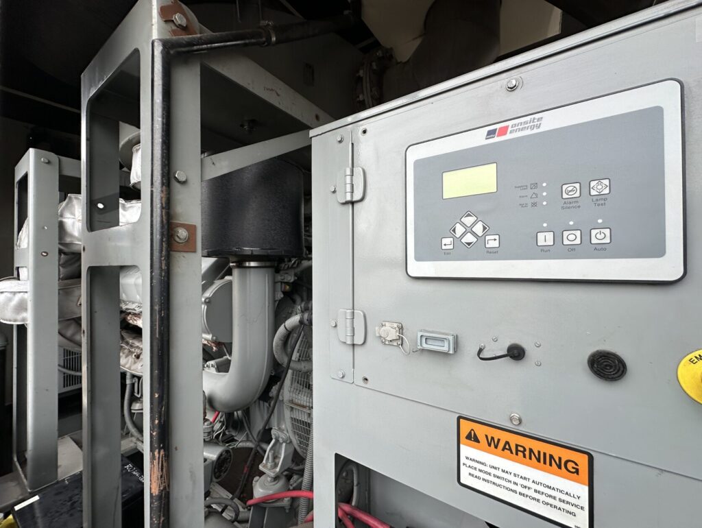 Containerized unit — MTU DS550 Standby Diesel Generator - Tier 2 with Tier 2 emissions compliance for data center resilience