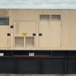 Studio shot of Caterpillar 3412C Standby Diesel Generator diesel unit for continuous reliable power