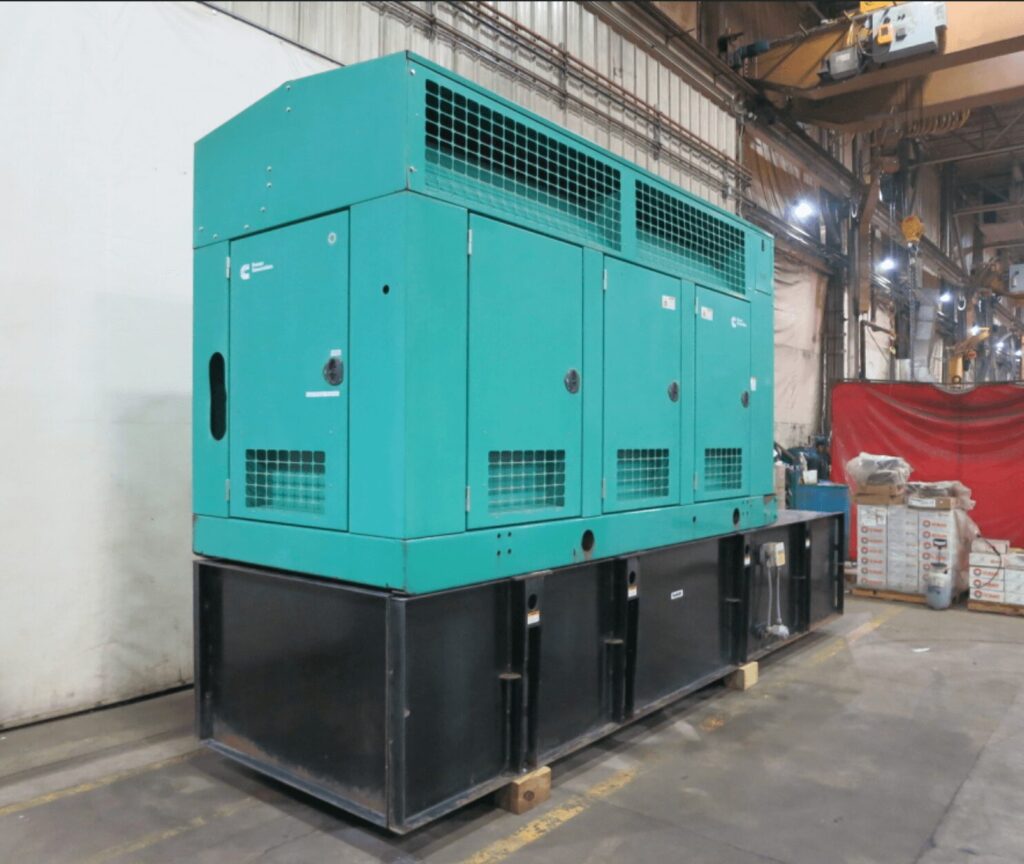 Onsite photo of Cummins DFEK Standby Diesel Generator - Tier 2 with Tier 2 emissions compliance for critical standby coverage
