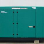 Onsite photo of New Cummins C150N6 Standby Natural Gas / Propane Generator providing cleaner natural gas standby power for critical standby coverage