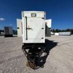 Three-quarter view of Caterpillar XQ350 Trailer Mounted Diesel Generator mounted on trailer for mission-critical facilities