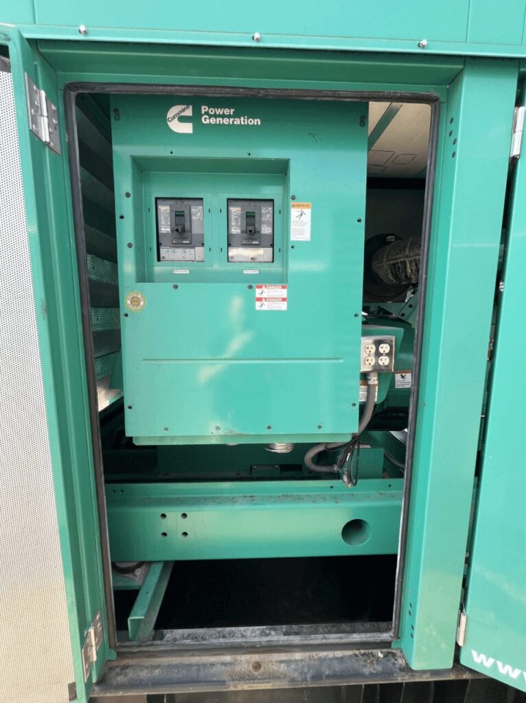 Onsite photo of Cummins DFEK Standby Diesel Generator - Tier 2 with Tier 2 emissions compliance for critical standby coverage