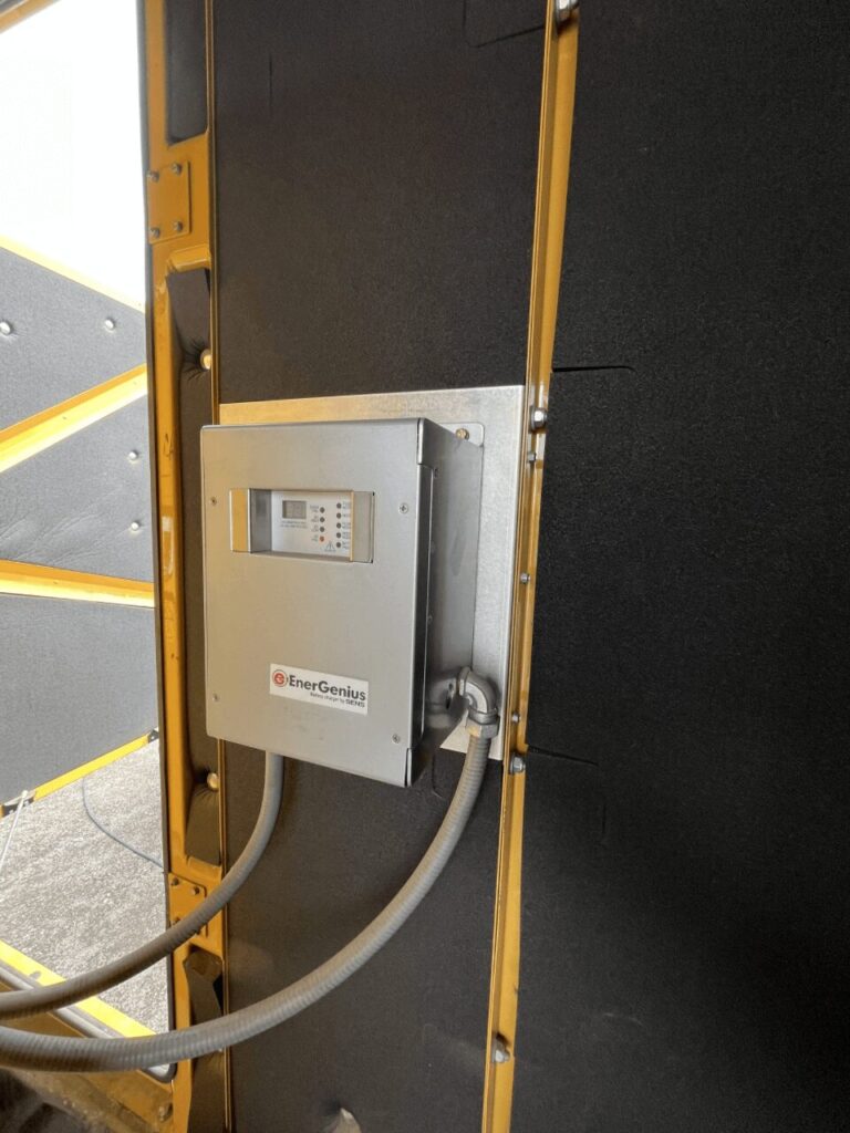 Detail shot of Caterpillar C32 Standby Diesel Generator diesel unit for plant operations and utilities