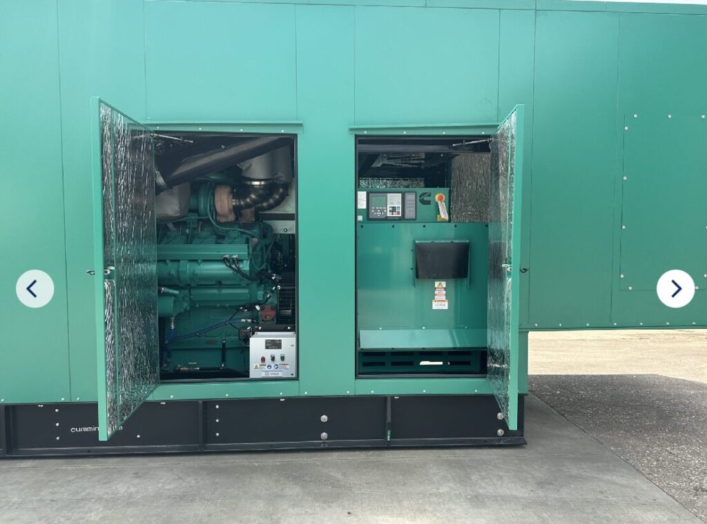 Cummins C1300N6 commercial natural gas generator for sale offering quiet operation and dependable output