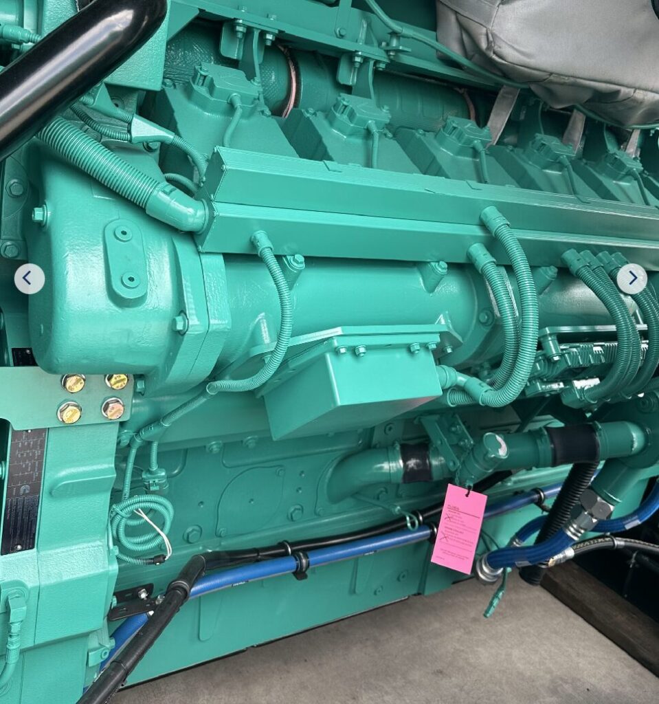 Cummins C1300N6 natural gas generator for sale ensuring uninterrupted power for large industrial operations