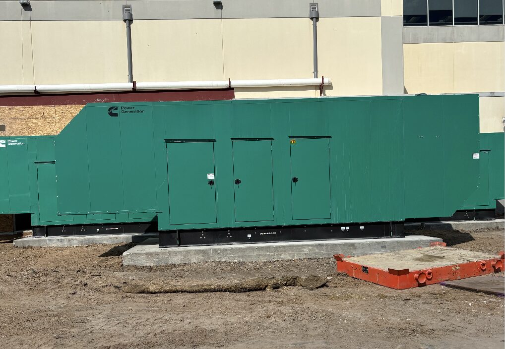 Cummins C1300N6 industrial natural gas generator delivering reliable emergency power