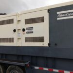 Containerized unit — Atlas Copco QAS250 Trailer Mounted Diesel Generator mounted on trailer for data center resilience