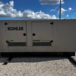 Industrial Kohler KG125R standby natural gas generator ensuring long-term reliability