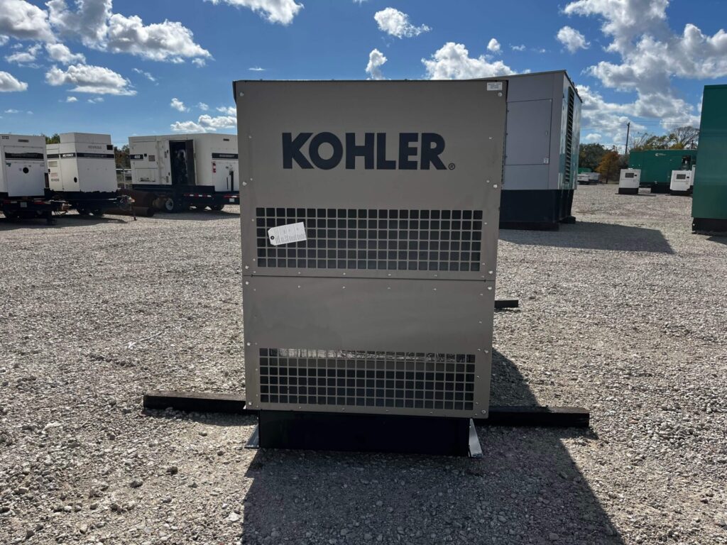Kohler KG125R generator delivering dependable natural gas standby capability