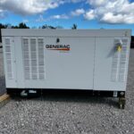 Generac RG04845 standby genset providing strong and stable natural gas performance