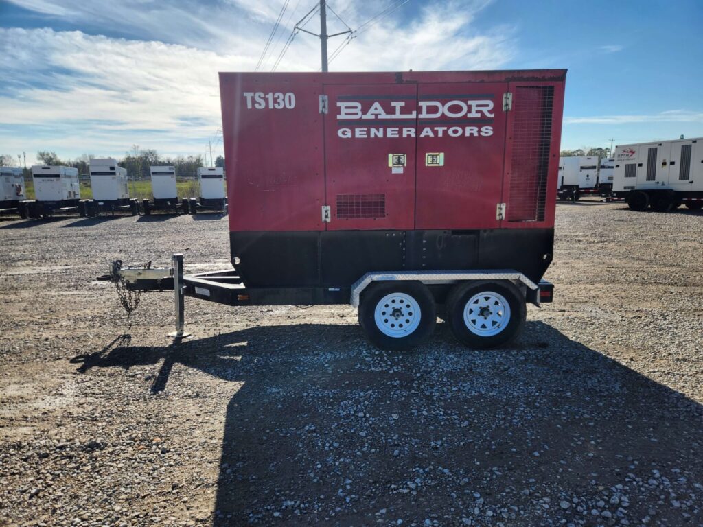 Baldor TS130 Tier 3 diesel generator designed for field mobility and durability