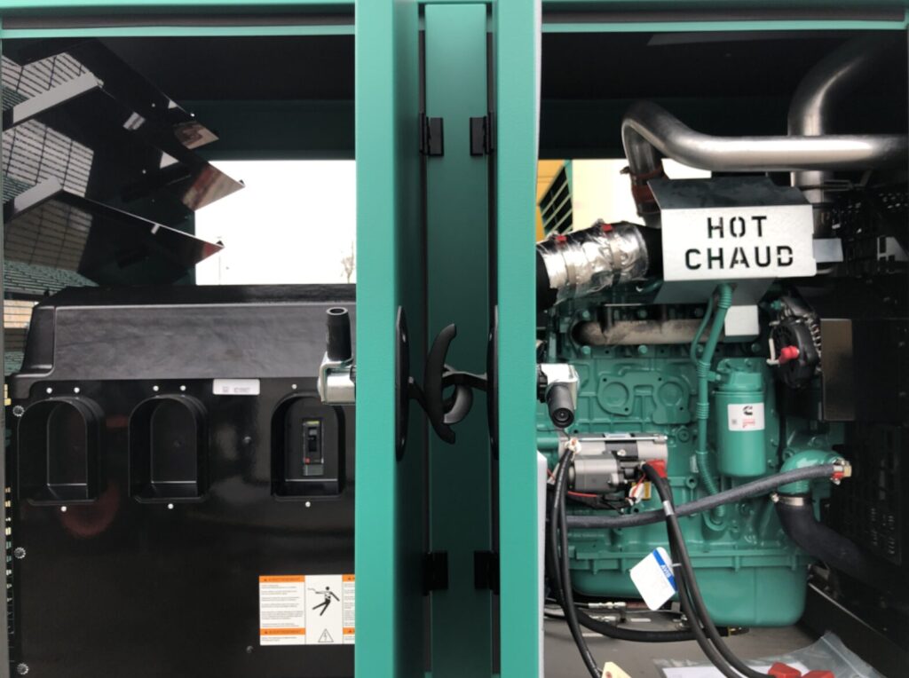 High-performance Cummins C100D6C standby diesel unit designed for continuous readiness