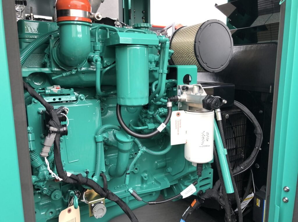 Cummins C100D6C Tier 3 generator offering strong and consistent backup output