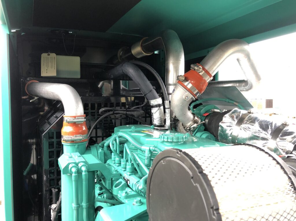 New Cummins C100D6C generator providing durable standby power for facilities