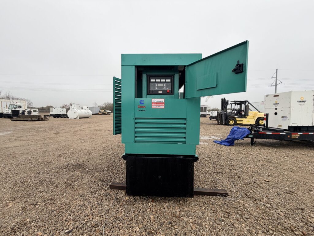 High-output Cummins DFAC diesel genset engineered for emergency standby applications